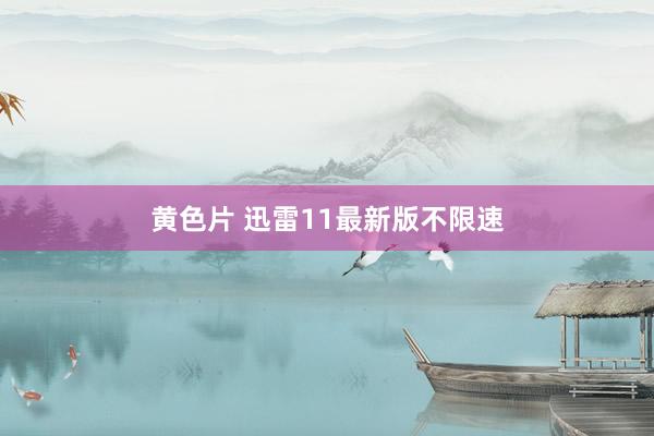 黄色片 迅雷11最新版不限速